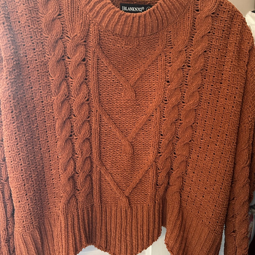 BlankNYC Chenille Sweater